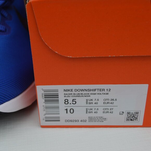 Nike Downshifter 12 running shoes Unisex Size M8.5/W10 (New) - Picture 14 of 14